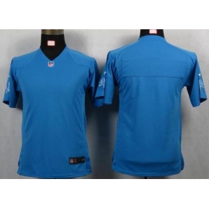 nike youth nfl jerseys detroit lions blank blue[portrait fashion]