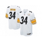 Men Nike Pittsburgh Steelers #34 Cameron Sutton Game White NFL Jersey