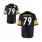 Men's Nike Pittsburgh Steelers #79 Javon Hargrave Game Black Team Color NFL Jersey