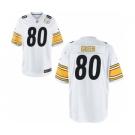 Men's Nike Pittsburgh Steelers #80 Ladarius Green Game White NFL Jersey