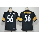 NIKE NFL Jerseys Pittsburgh Steelers 56 LaMarr Woodley black (Game)