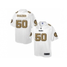 Nike Pittsburgh Steelers #50 Ryan Shazier White Men's NFL Pro Line Fashion Game Jersey