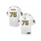 Nike Pittsburgh Steelers #75 Joe Greene White Men's NFL Pro Line Fashion Game Jersey