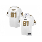 Nike Pittsburgh Steelers #91 Stephon Tuitt White Men's NFL Pro Line Fashion Game Jersey