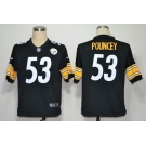 nike nfl jerseys pittsburgh steelers #53 maurkice pouncey black[game]