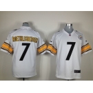 nike nfl jerseys pittsburgh steelers #7 roethlisberger white[game]