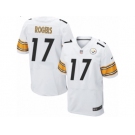 Men's Nike Pittsburgh Steelers #17 Eli Rogers Elite White NFL Jersey