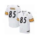 Men's Nike Pittsburgh Steelers #85 Xavier Grimble Elite White NFL Jersey