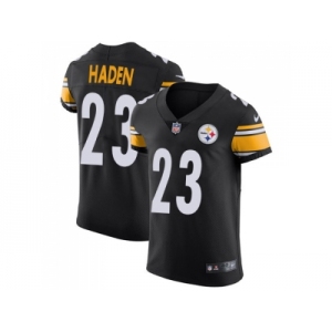 Nike Pittsburgh Steelers #23 Joe Haden Black Team Color Men Stitched NFL Vapor Untouchable Elite Jersey