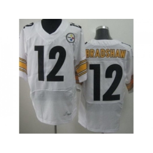 nike nfl jerseys pittsburgh steelers #12 bradshaw white[Elite]
