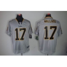 nike nfl jerseys pittsburgh steelers #17 wallace grey[Elite lights out]