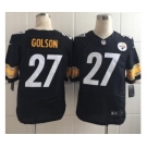 nike nfl jerseys pittsburgh steelers #27 golson black[Elite][golson]