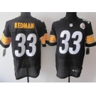 nike nfl jerseys pittsburgh steelers #33 redman black[Elite]