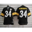 nike nfl jerseys pittsburgh steelers #34 mendenhall black[elite]