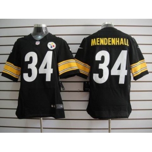 nike nfl jerseys pittsburgh steelers #34 mendenhall black[elite]