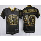 nike nfl jerseys pittsburgh steelers #43 polamalu black[Elite lights out 80 anniversary]