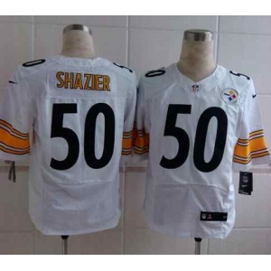 nike nfl jerseys pittsburgh steelers #50 shazier white[Elite]