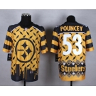 nike nfl jerseys pittsburgh steelers #53 pouncey [Elite Style Noble Fashion]