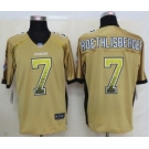 nike nfl jerseys pittsburgh steelers #7 ben roethlisberger gold[Elite drift fashion]