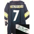 nike nfl jerseys pittsburgh steelers #7 roethlisberger black[Elite signature]