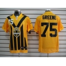 nike nfl jerseys pittsburgh steelers #75 greene throwback yellow-black 1933