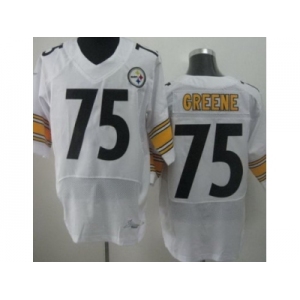 nike nfl jerseys pittsburgh steelers #75 greene white[Elite]