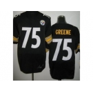 nike nfl jerseys pittsburgh steelers #75 joe greene black[Elite]