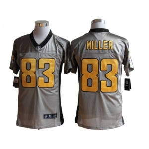 nike nfl jerseys pittsburgh steelers #83 miller grey[Elite shadow]