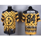 nike nfl jerseys pittsburgh steelers #84 brown [Elite Style Noble Fashion]