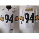 nike nfl jerseys pittsburgh steelers #94 timmons white[Elite]