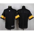 nike nfl jerseys pittsburgh steelers blank black[Elite][number golden]