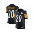 Men Nike Pittsburgh Steelers #20 Robert Golden Black Team Color Vapor Untouchable Limited Player NFL Jersey