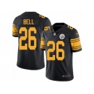 Men Nike Pittsburgh Steelers #26 Le'Veon Bell Black Color Rush Limited Jersey