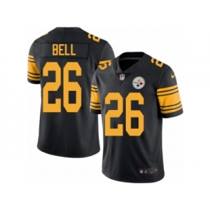 Men Nike Pittsburgh Steelers #26 Le'Veon Bell Black Color Rush Limited Jersey