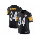 Men Nike Pittsburgh Steelers #34 Cameron Sutton Black Team Color Vapor Untouchable Limited Player NFL Jersey