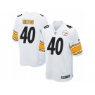 Men Nike Pittsburgh Steelers #40 Mike Hilton Game White NFL Jersey