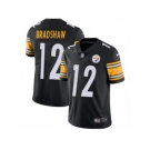 Men's Nike Pittsburgh Steelers #12 Terry Bradshaw Vapor Untouchable Limited Black Team Color NFL Jersey