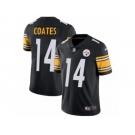 Men's Nike Pittsburgh Steelers #14 Sammie Coates Vapor Untouchable Limited Black Team Color NFL Jersey