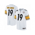 Men's Nike Pittsburgh Steelers #19 JuJu Smith-Schuster Limited White NFL Jersey