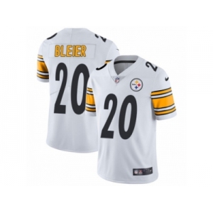 Men's Nike Pittsburgh Steelers #20 Rocky Bleier Vapor Untouchable Limited White NFL Jersey