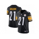 Men's Nike Pittsburgh Steelers #21 Robert Golden Vapor Untouchable Limited Black Team Color NFL Jersey