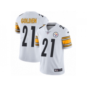 Men's Nike Pittsburgh Steelers #21 Robert Golden Vapor Untouchable Limited White NFL Jersey