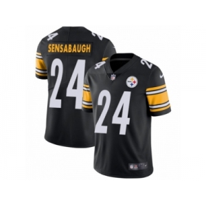 Men's Nike Pittsburgh Steelers #24 Coty Sensabaugh Black Team Color Vapor Untouchable Limited Player NFL Jersey