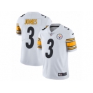 Men's Nike Pittsburgh Steelers #3 Landry Jones Vapor Untouchable Limited White NFL Jersey