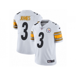 Men's Nike Pittsburgh Steelers #3 Landry Jones Vapor Untouchable Limited White NFL Jersey