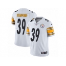 Men's Nike Pittsburgh Steelers #39 Daimion Stafford White Vapor Untouchable Limited Player NFL Jersey