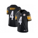 Men's Nike Pittsburgh Steelers #4 Jordan Berry Vapor Untouchable Limited Black Team Color NFL Jersey