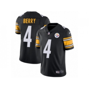 Men's Nike Pittsburgh Steelers #4 Jordan Berry Vapor Untouchable Limited Black Team Color NFL Jersey