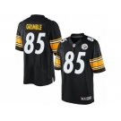 Men's Nike Pittsburgh Steelers #85 Xavier Grimble Limited Black Team Color NFL Jersey