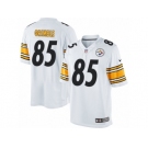 Men's Nike Pittsburgh Steelers #85 Xavier Grimble Limited White NFL Jersey